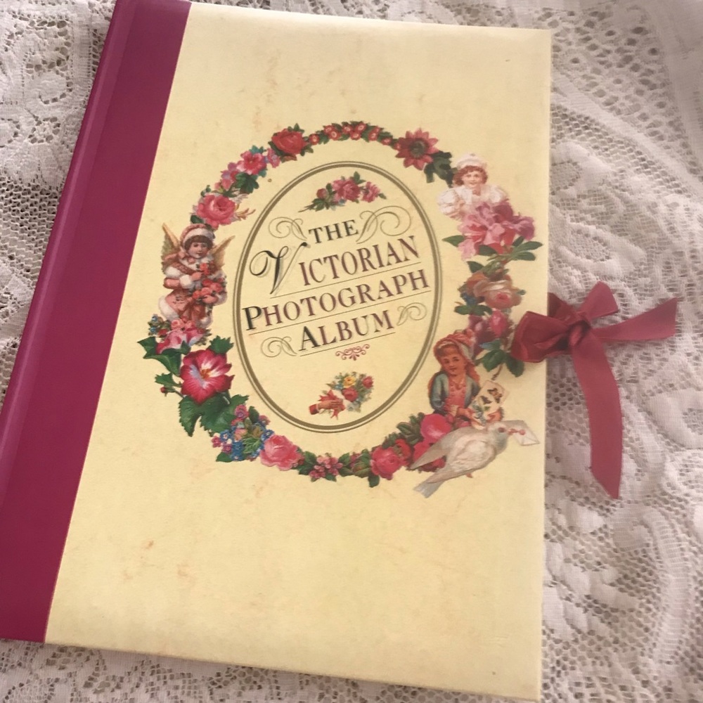 Vintage victorian photo album